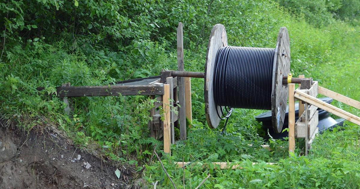 Kaapelityömaa (Kuva: LVM)