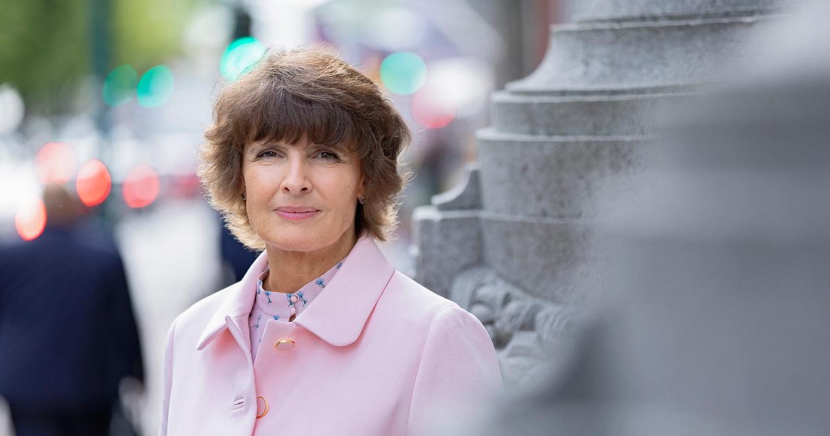 Liikenne- ja viestintäministeri Anne Berner (Kuva: LVM / Tomi Parkkonen)