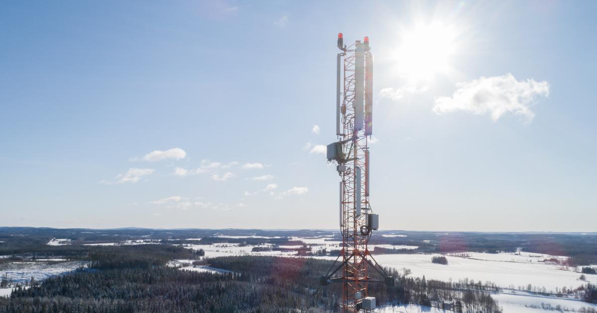 Radiomasto ilmakuvassa (Kuva: Shutterstock)