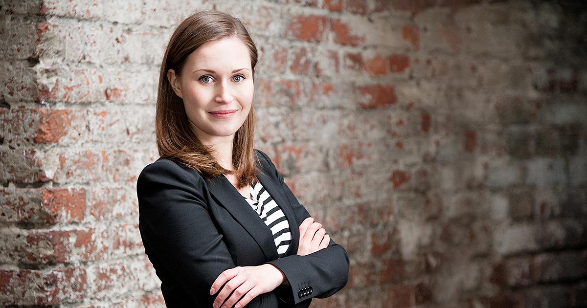 Kommunikationsminister Sanna Marin (Bild: Jukka-Pekka Flander)