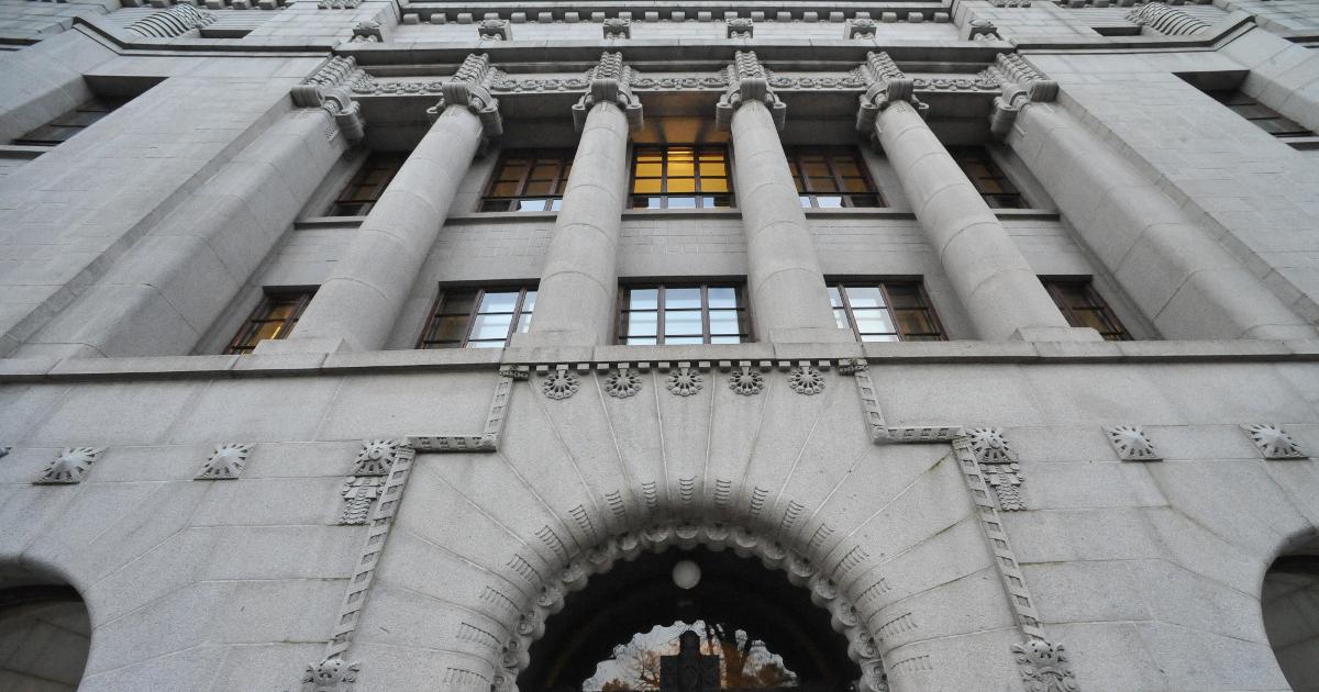 Liikenne- ja viestintäministeriön julkisivu (Kuva: LVM)