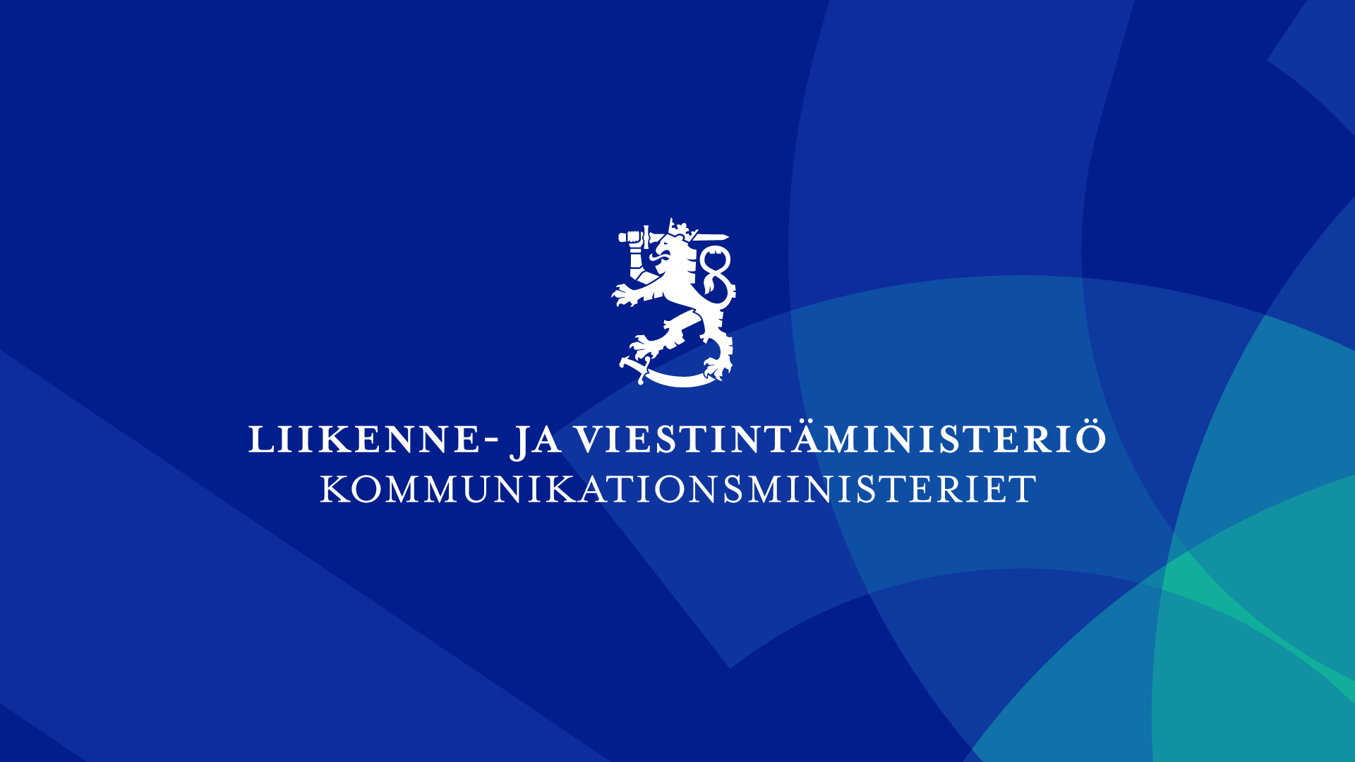 Liikenne- ja viestintäministeriön logo (Kuva: LVM)