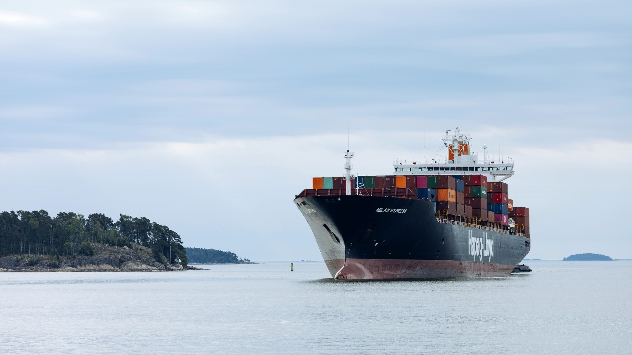 A cargo ship (Photo: Mika Pakarinen, Keksi/LVM)