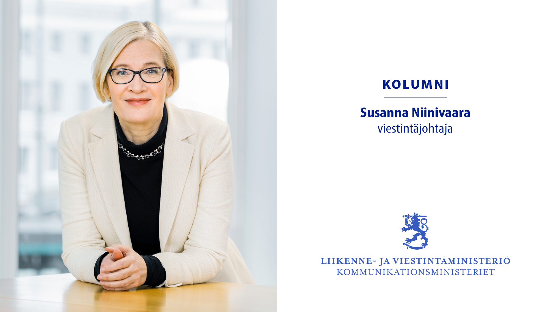 Susanna Niinivaara. (Kuva: Suvi-Tuuli Kankaanpää, Keksi/LVM)