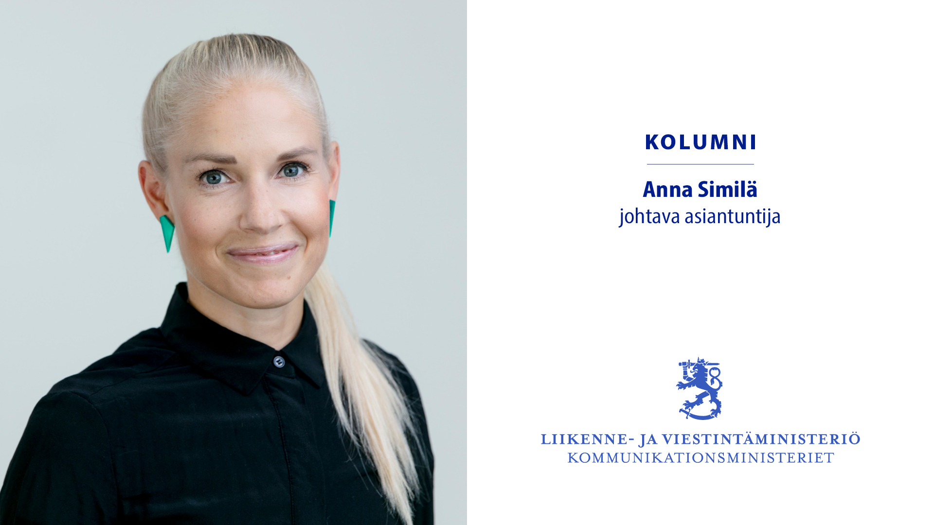 Anna Similä (Kuva: Tomi Parkkonen/LVM)