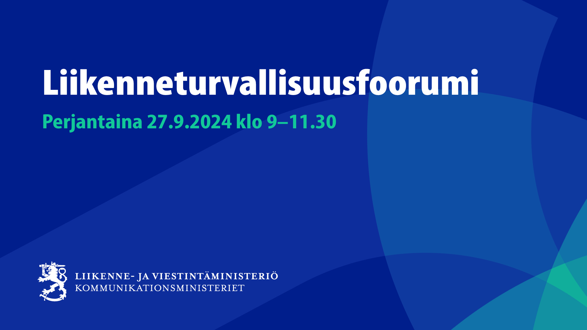 Liikenneturvallisuusfoorumi 27.9.2024.