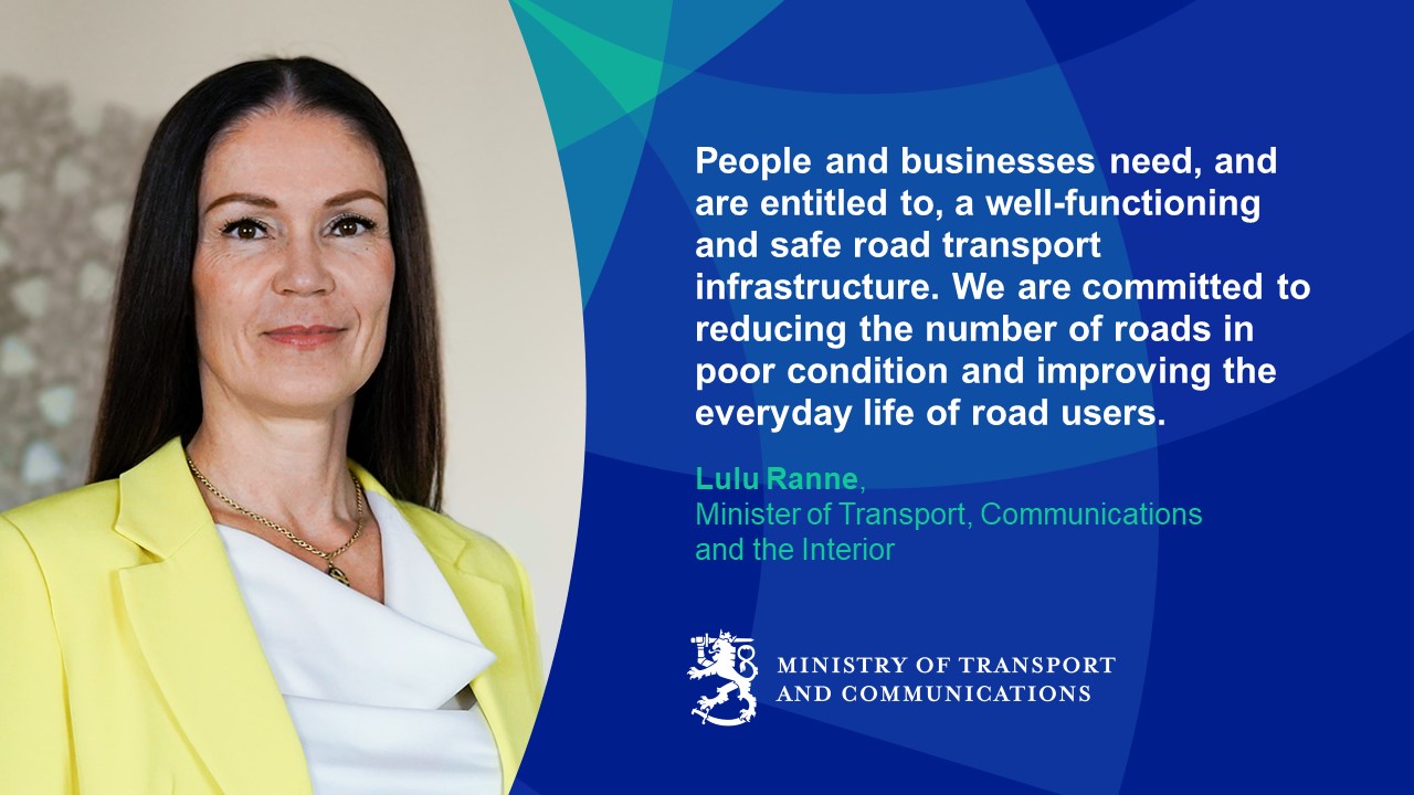 Minister of Transport, Communications and the Interior Lulu Ranne (Photo: Ministry of Transport and Communications)