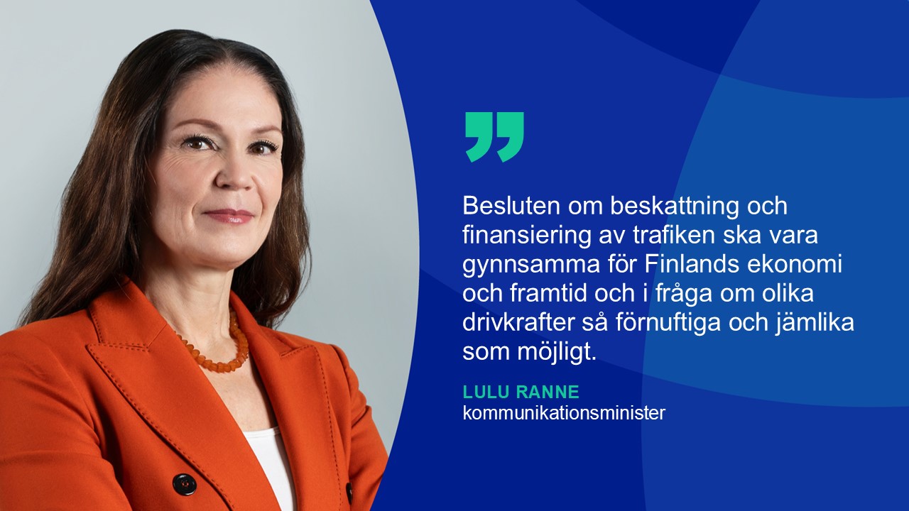 Kommunikationsminister Lulu Ranne (Bild: Katri Lehtola, Keksi)